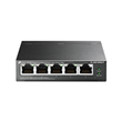 TP-Link TL-SG1005LP 5-Port Gigabit Desktop Switch with 4-Port PoE+ (Max 40W)
